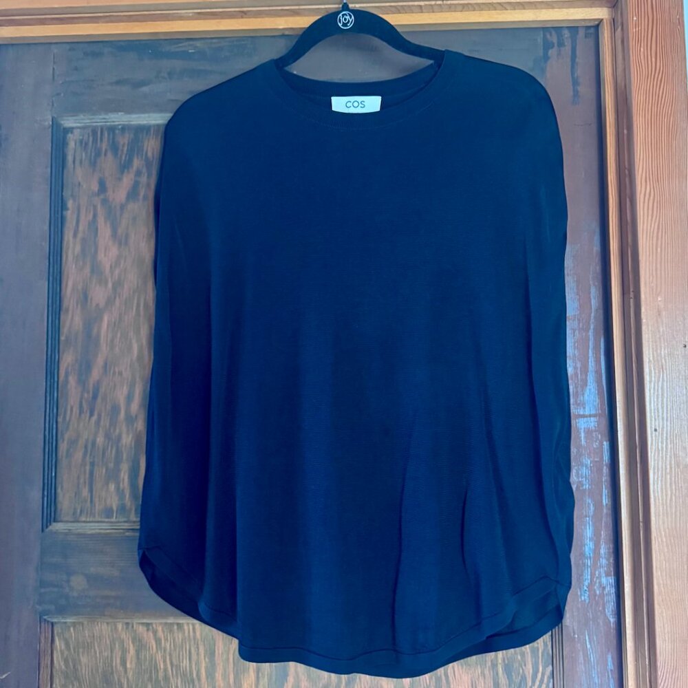 COS knitted circle-cut t-shirt